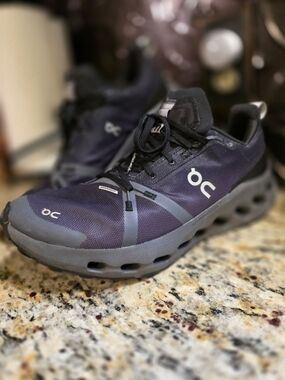 On Running Women's Cloudsurfer 2 -OC- Waterproof- Black/Eclipse